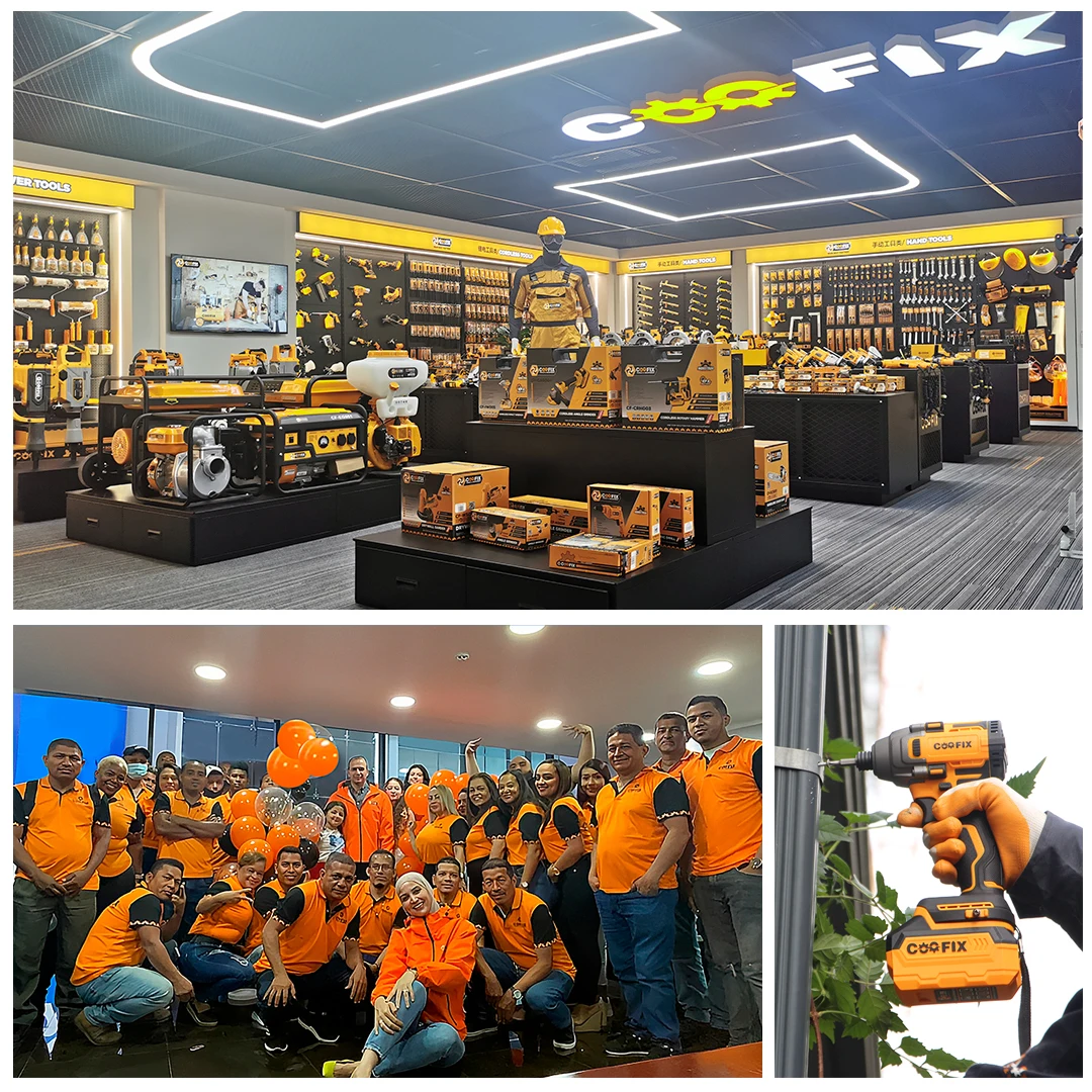 COOFIX Professional Electric Chain Saw 12inch Portable One-Hand Handheld Rechargeable Operated Battery Power Chainsaw