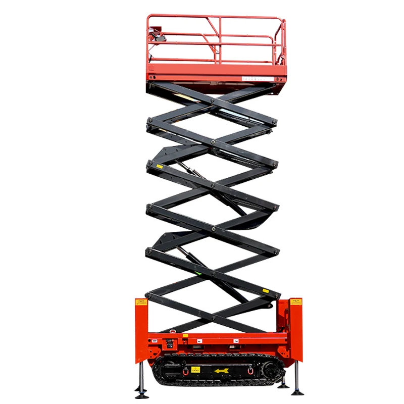 Fast delivery Self propelled platform lift from manufacturer scissor lifting platform trolley stationary lift table platform