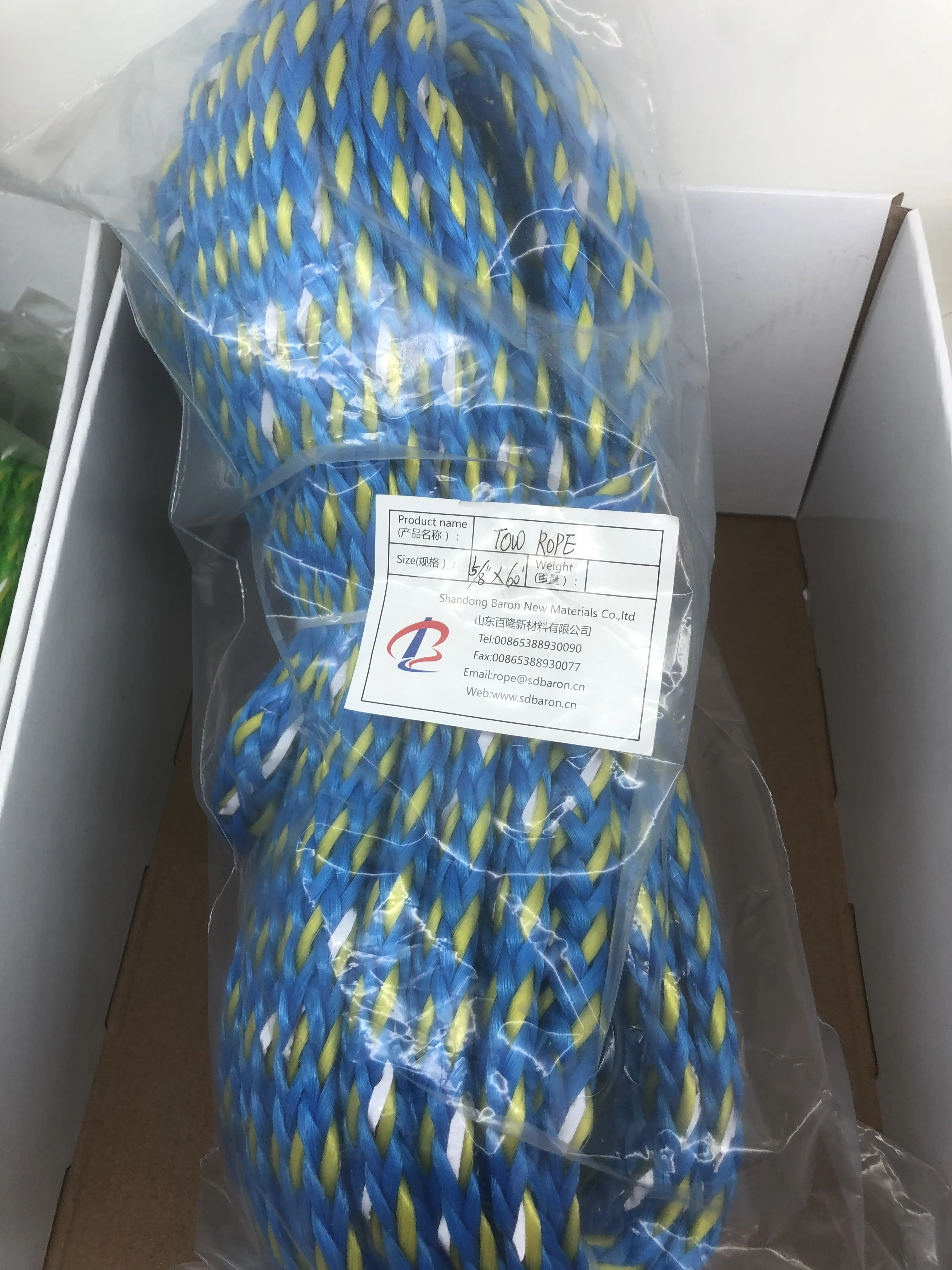 Reflective Nylon/Polyester/PP dock line,double braided rope with high quality