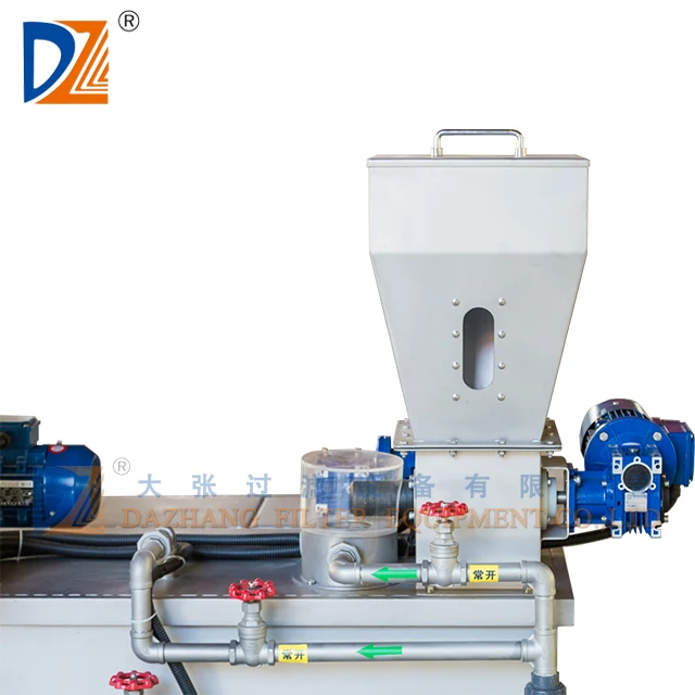 China Dazhang Stainless Steel Flocculant Process Polymer Dosing System for Filter Press