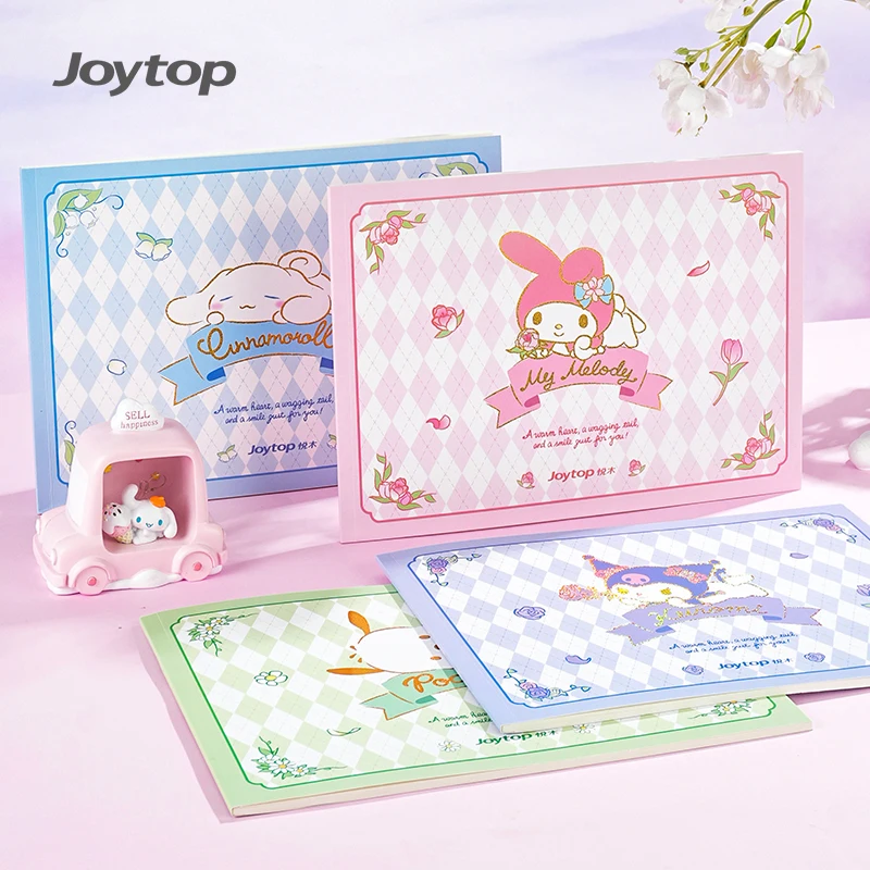 Joytop SR 101568 Wholesale Sanrio Magic Garden Picture cute A4 notebook drawing notebook back to school stationary