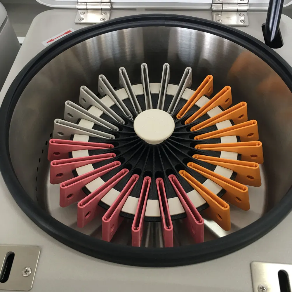 TD-24K Blood card id card 24cards gel card blood type centrifuge machine