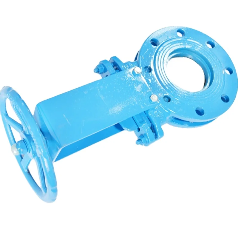 Manual Pneumatic/electric Knife Gate Valve Normal Temperature Wenzhou 6 6 4mp WCB Flange Manual Flanged Gate Valve