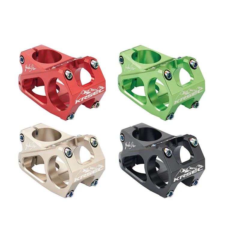 Drop shipping Mountain Bike Hollow Colorful 45mm Stems Bicycle Stems For Cycling