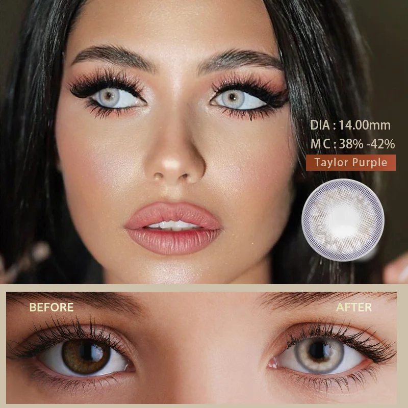 Diverse Beauty korean natural colored contact lenses contact lenses circle prescription soft eye contact lenses