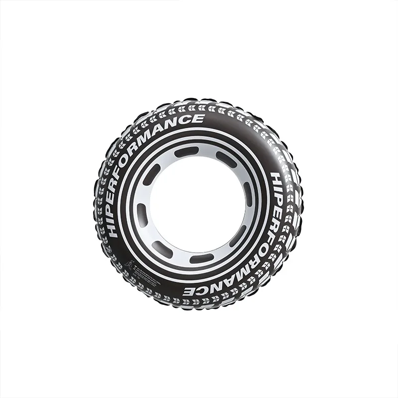 Allogogo New Thickened Inflatable Tire Swim Rings For Adult And Child Float Rings Buoys Outdoor Swimming Aids For Kids