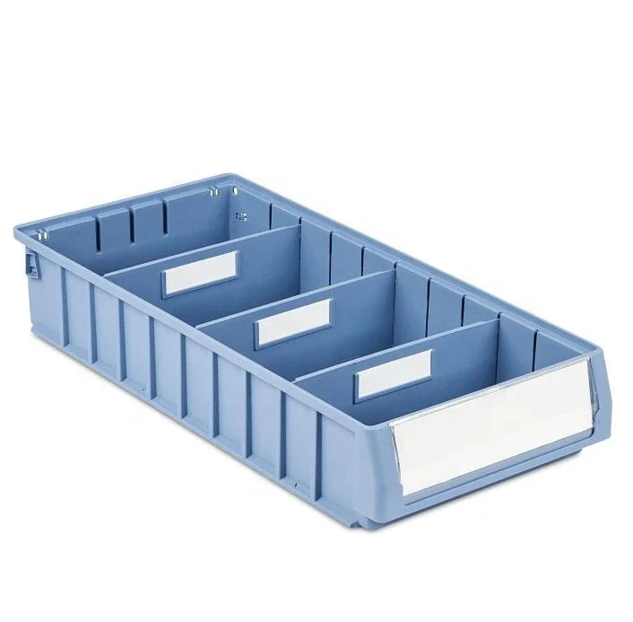 Small parts stackable plastic storage organizer