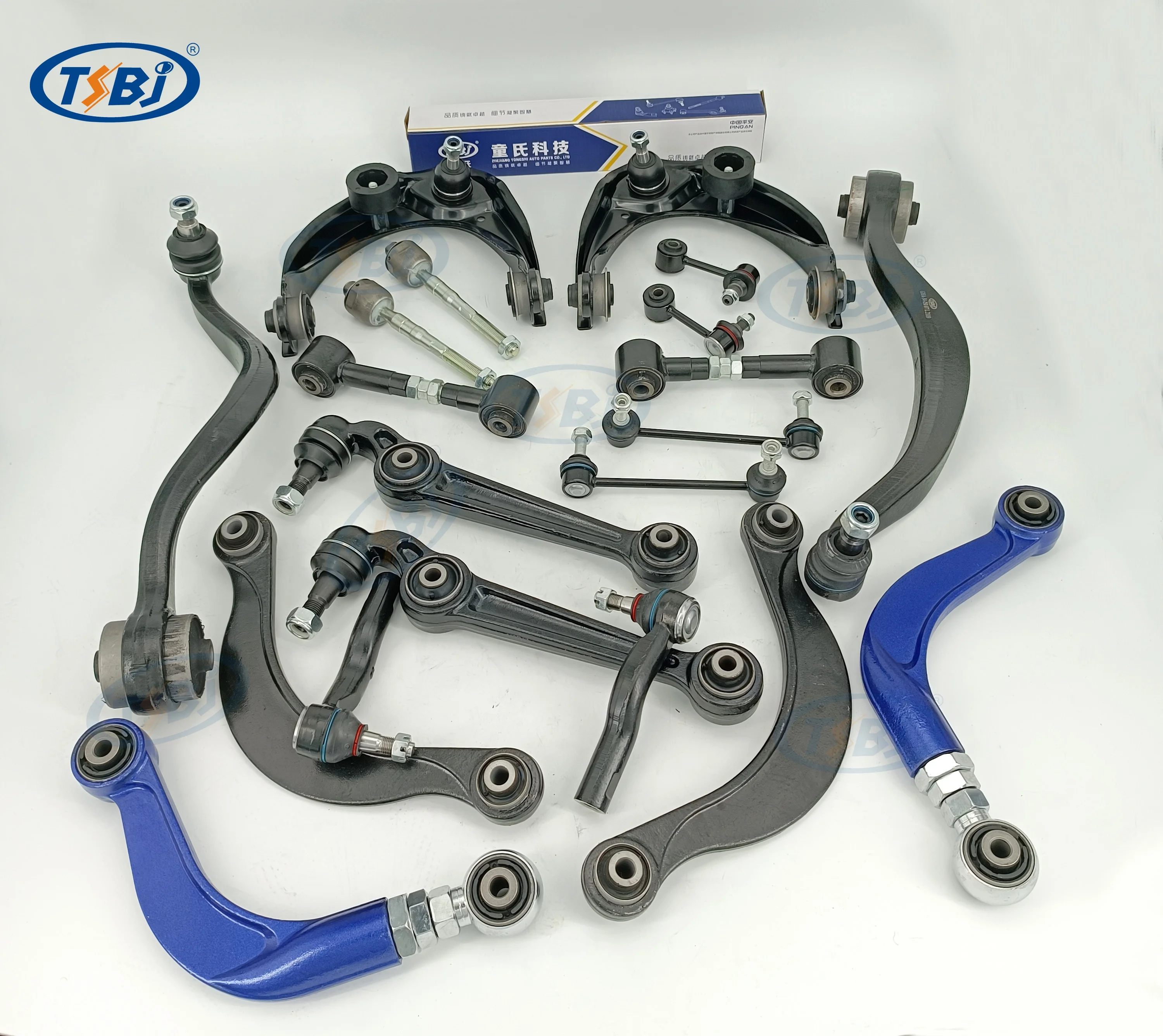 Factory wholesale hot sale full set of auto chassis parts like control arm for Mazda 6 Hatchback (GG) OE GJ6A-34-J00 TSA-MZD-017