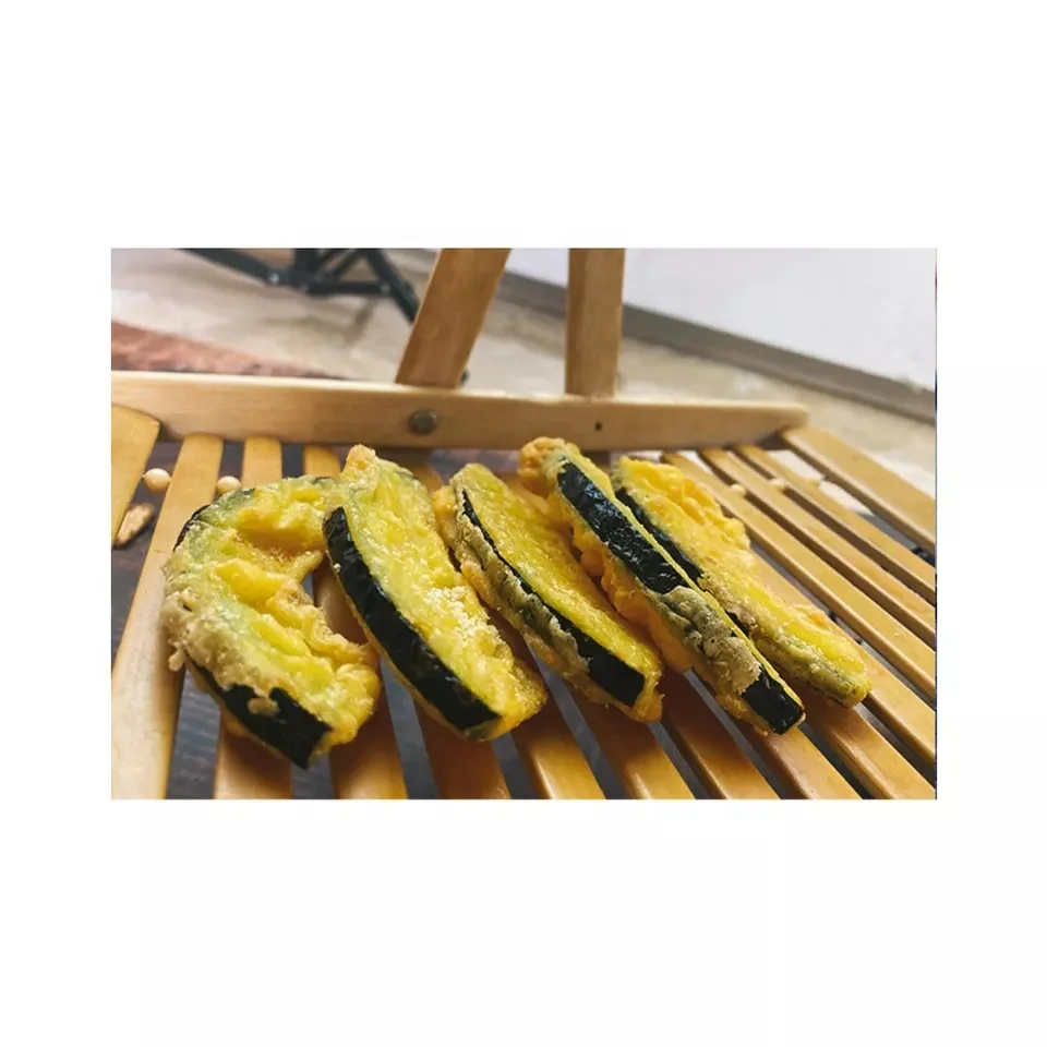 Packaging customizable Chinese Origin Vegetable Pumpkin slices tempura Snack