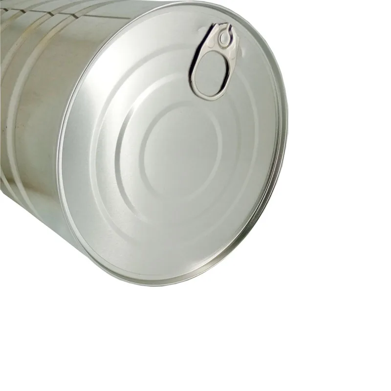 New Arrival 140mm Easy Open Lid 504# Aluminum Easy Open Lid for Canned Food TFS Easy Open End for Coffee Can Cap Big Can Cover