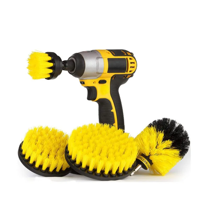 Нейлоновая коническая электрическая щетка для чистки ванной