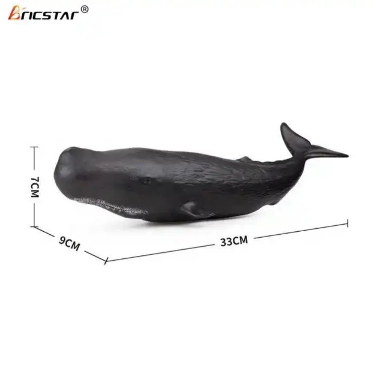 Bricstar  Eco-Material Children Educational Toys PVC Plastic Ocean Animal toy