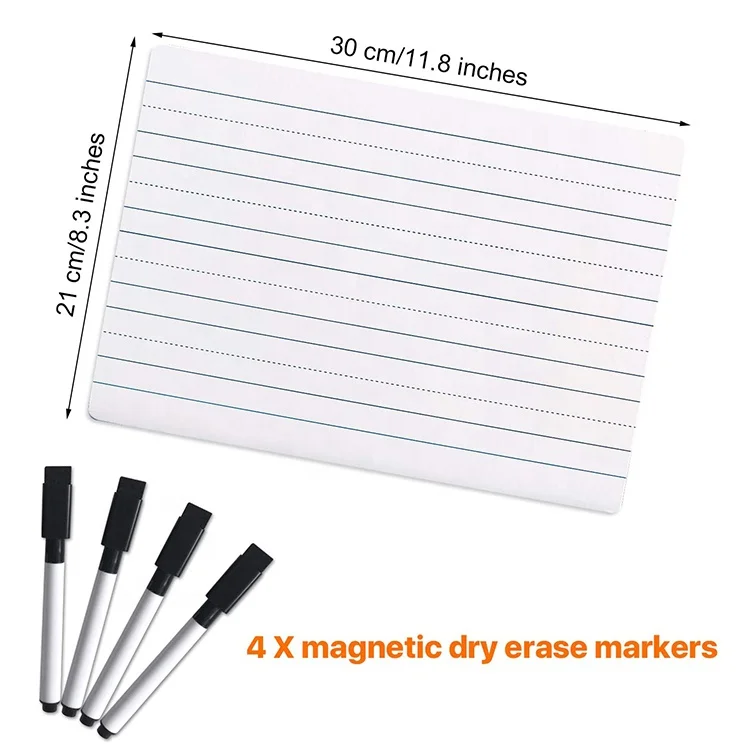 21x30 см маленькие сухие доски для стирания и пустая доска Двусторонняя доска для стирания для учеников