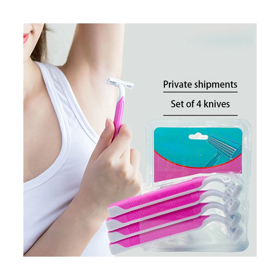 Portable Disposable Shaving Razor Stainless Streel Razor Blades Bikini Underarm Lady Trimmer