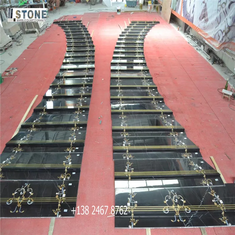 Белые мраморные лестницы для вилл и хот от поставщиков из Вьетнама