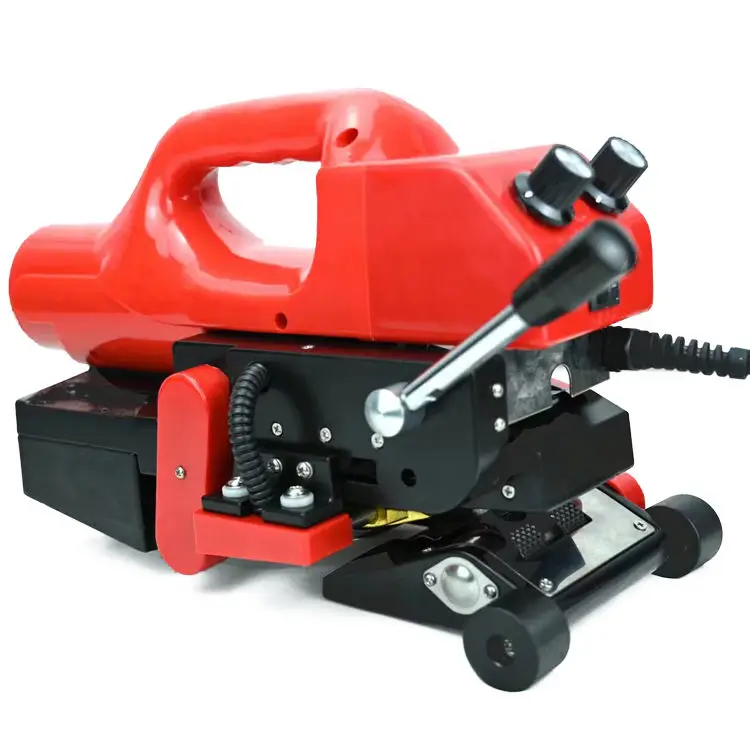 Geomemofilm HDPE crawler type high temperature impermeable film hot melt machine tunnel waterproof plate welding