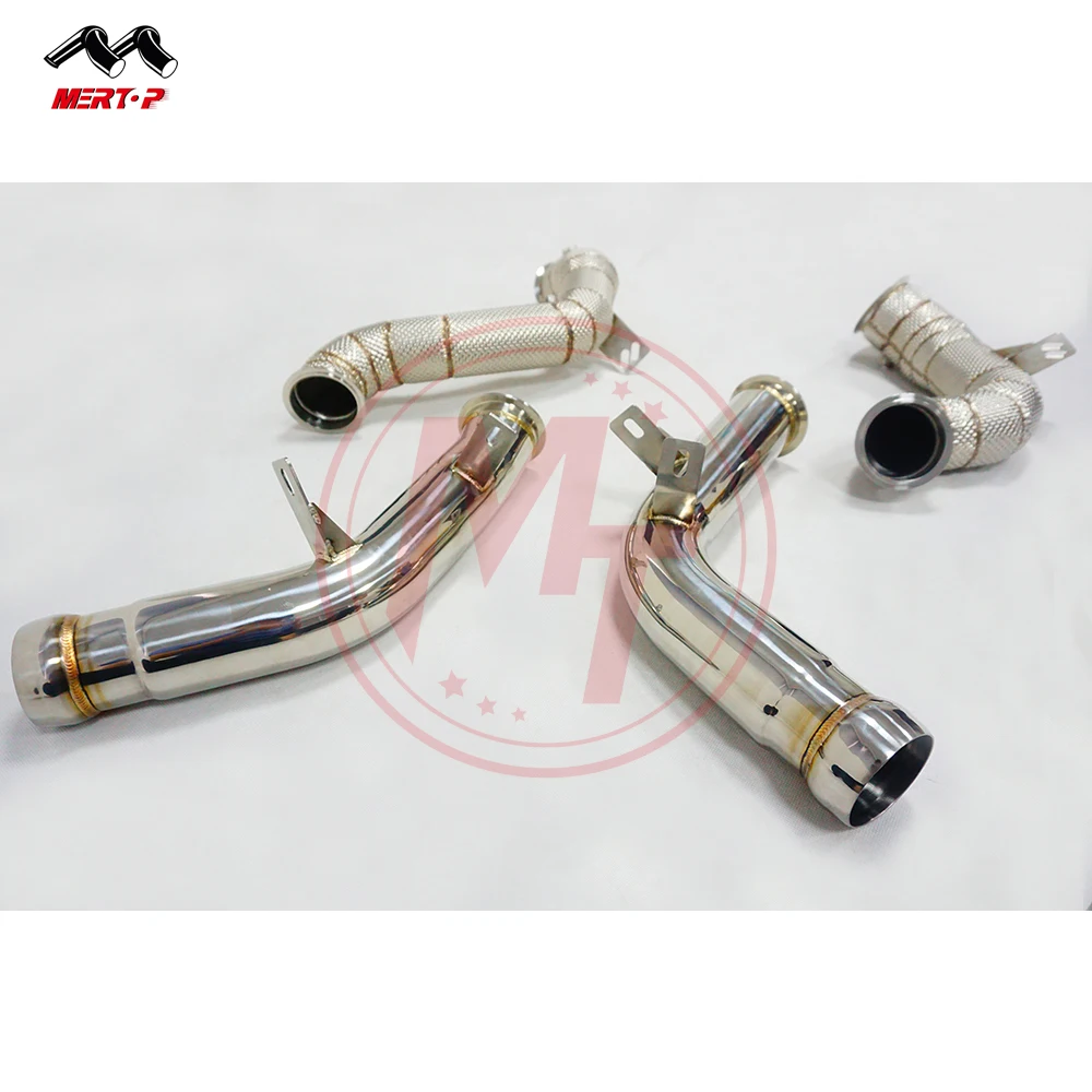  Mertop Racing 3 5 'W213 AMG E63 E63S M177 4 0 T V8 водосточная труба без катка с тепловым экраном 2016