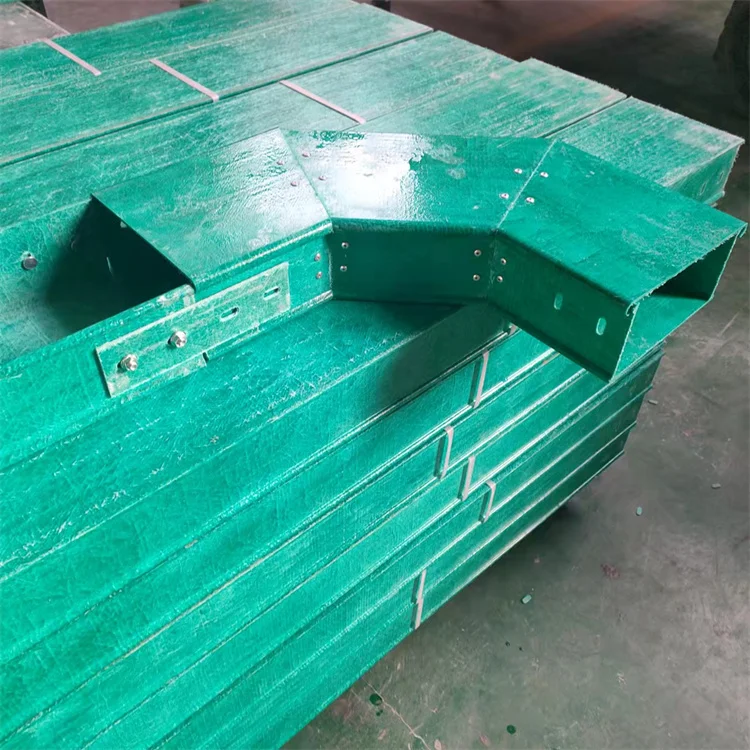Waterproof cable bridge 300mm FRP/GRP cable tray