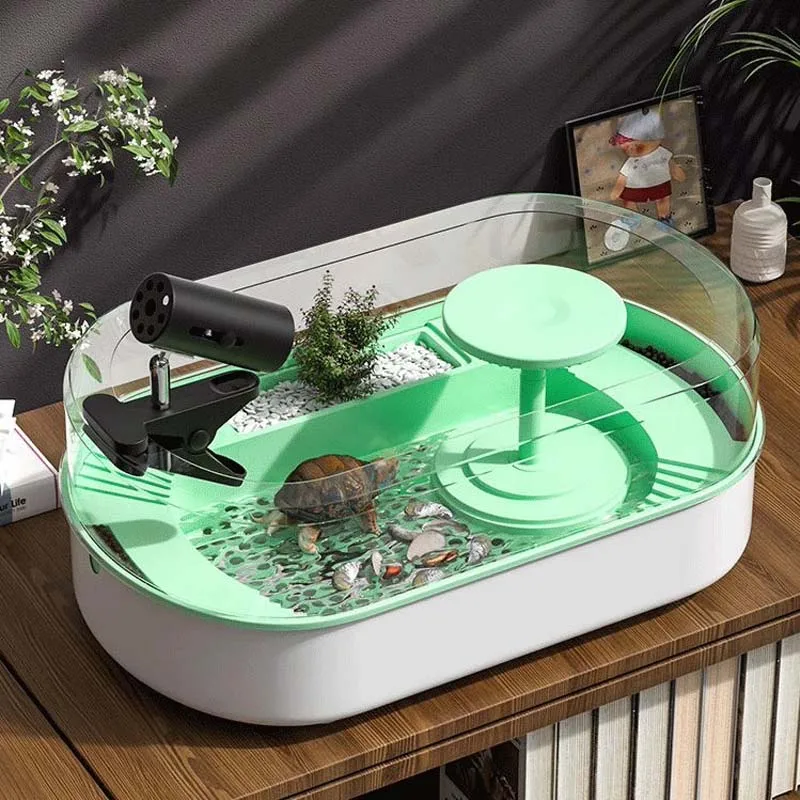 large plastic turtle tank turtle tank aquarium aquariums accessories desktop reptiles turtle breeding cage