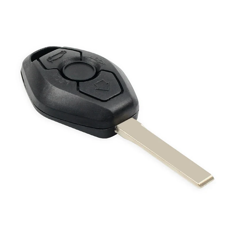 433Mhz Car Remote Key Shell Replacement 3 Buttons for BM-W 3 5 6 7 Series X3 X5 E46 E60 E83 E53 E36 E38 HU92 Blade Key