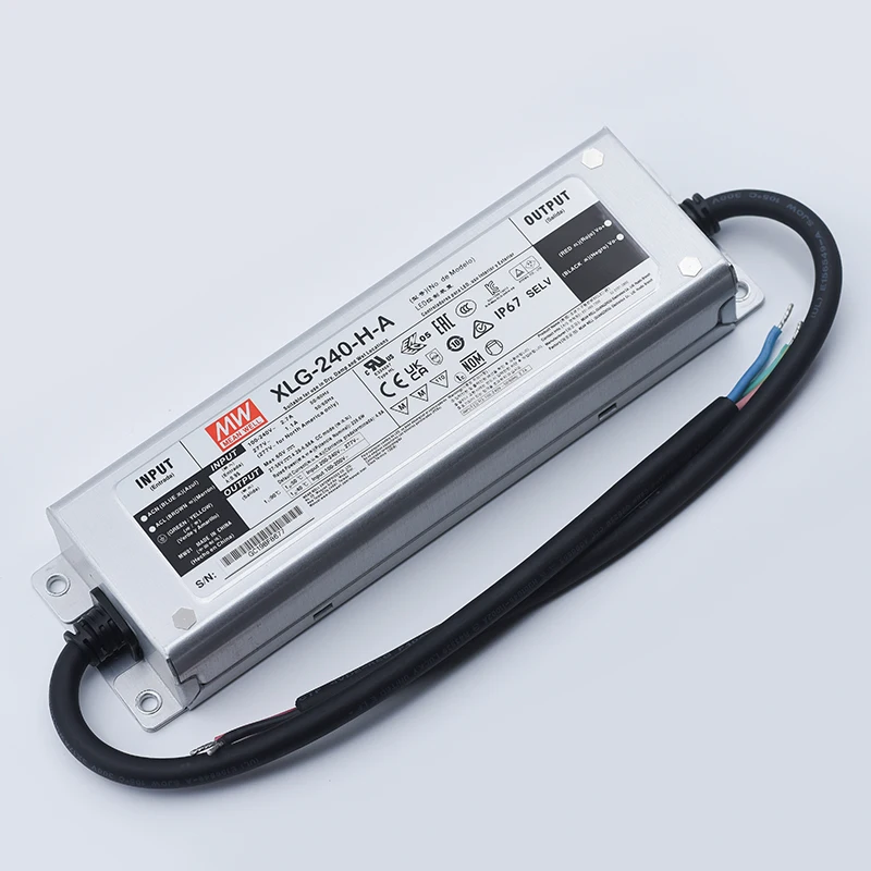 Mean Well XLG LED Power Supply 20w 25w 50w 75w 100w 150w 200w 240w 320w 12v 24v 36v 48v 54v Waterproof Meanwell LED Driver