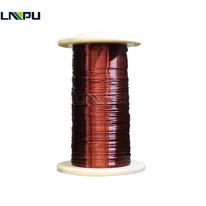 UEW Enameled Copper Winding Wire AWG 43 0.056 Mm Insulated Solid for Guitar Pickups PT4-PT200 130-220c CN;HEN Round:0.025-4.5mm