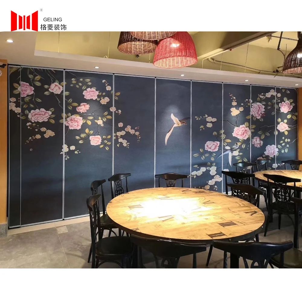 Aluminium Partition Wall for Hotel Movable Partition Wall for Multi-purpose Hall Sound Proof Movable Partition Wall Custom