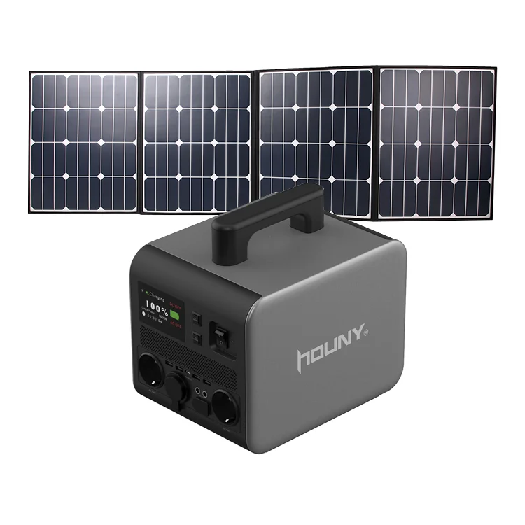 Houny 230V PV electric power station 300W portable solar generator with solar panels 120W