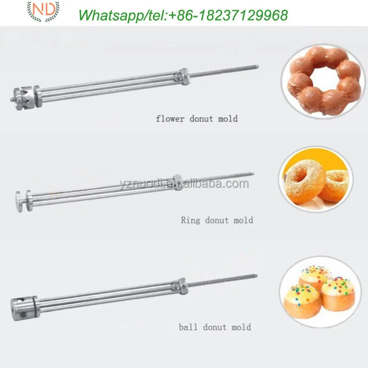 small Turkish lokma donut ball making machine ball shape pon de ring donut maker machine