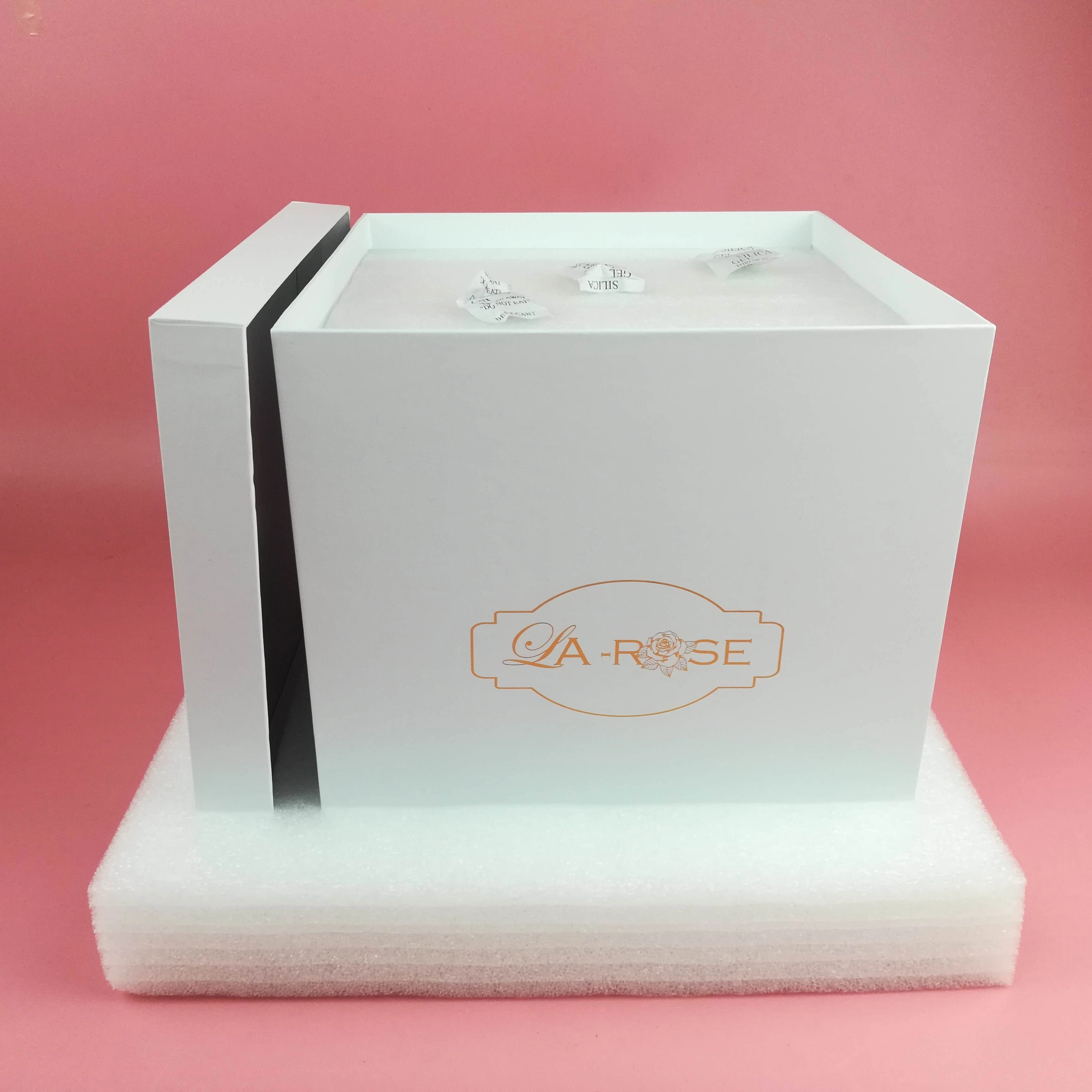 Elegant Series Reliable Quality Flower Shipping Boxes, Outside Foam for Keep Flower Box Safe