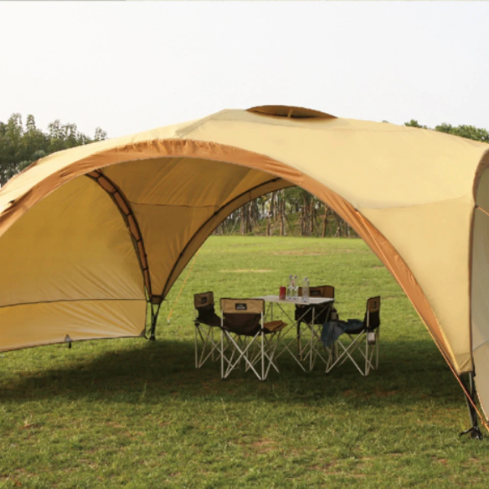 High quality outdoor camping party Sunshelter Waterproof  Beach tent with stabilizer pole