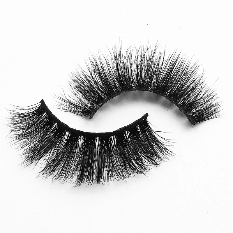 Manufacture custom Your own brand fake mink hair eyelash soft 3D mink eyelashes fur lashes makep full strip eyelashes