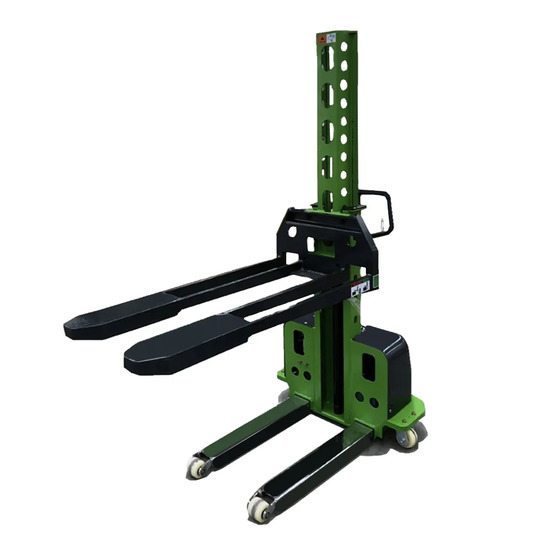 WELIFTRICH 500 kg 800 kg 1000 kg full electric Portable self lifting Loading stacker Self Loading forklift Pallet Lifter