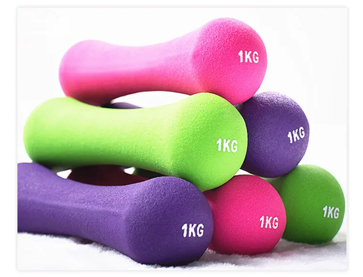 Bone Shape 3kg Cast Iron Hand Dumbbell Made In Dingzhou