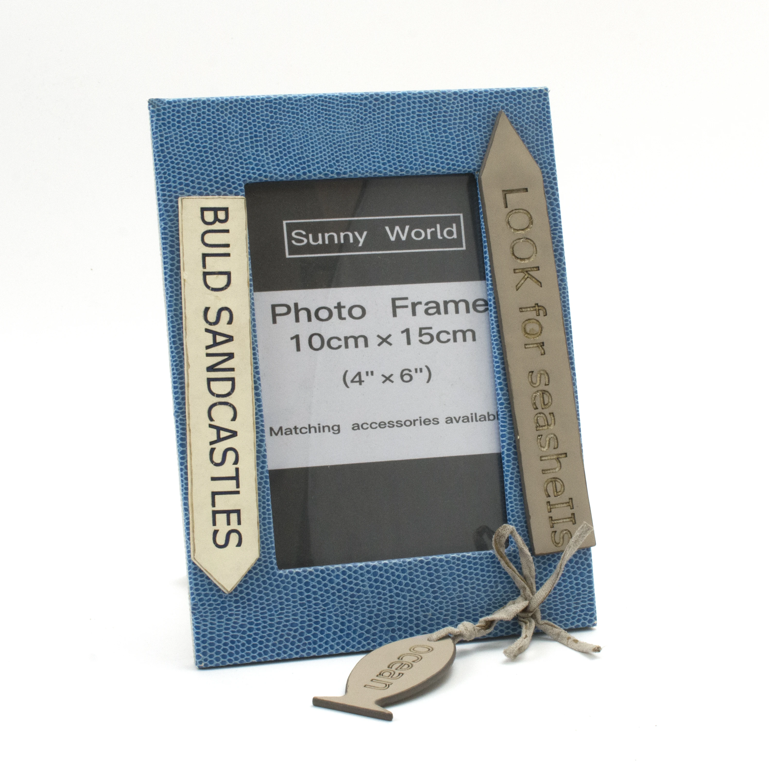 PU Leather Stylish Photo Frame