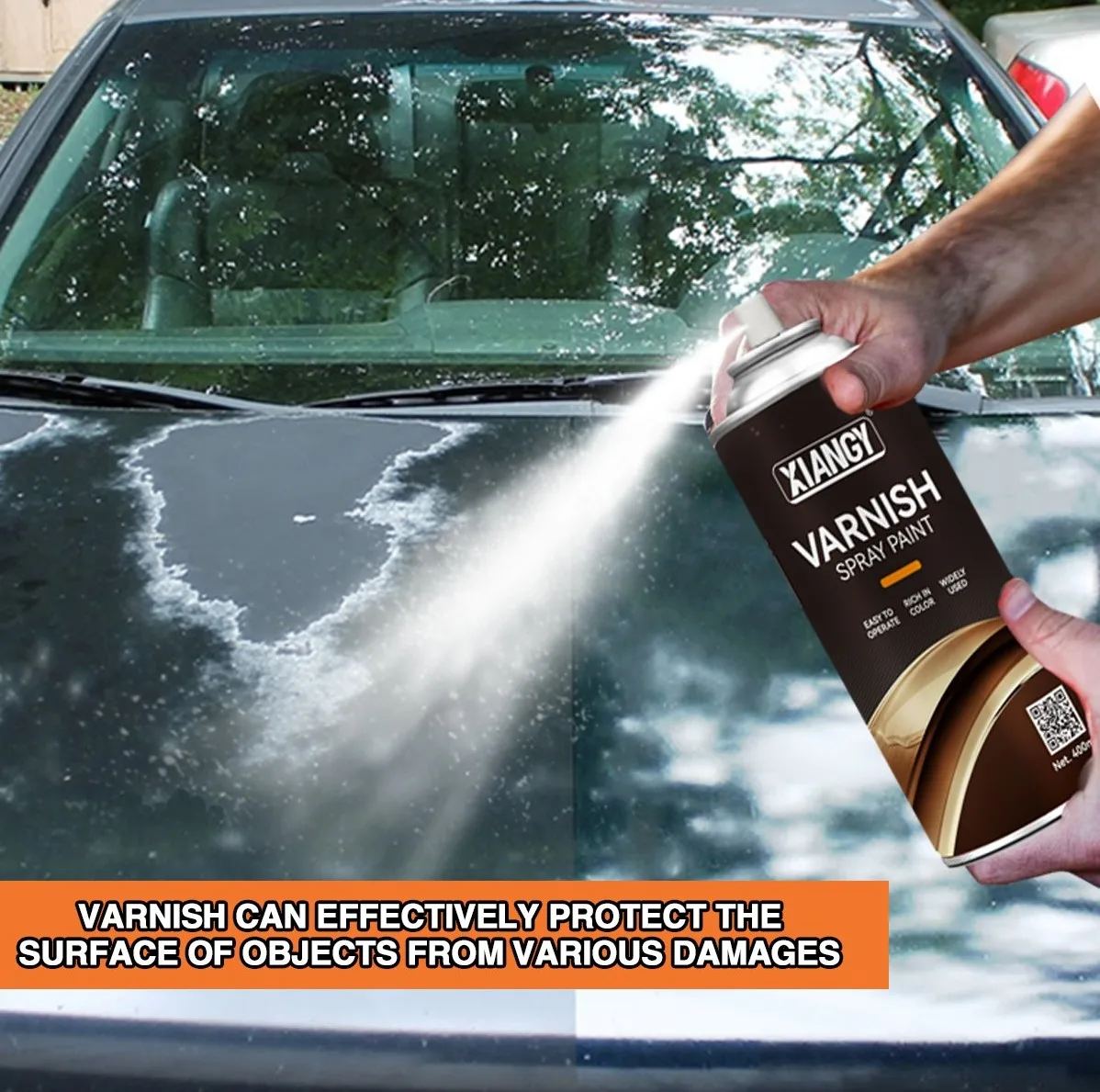 Self paint anti-rust paint auto hand SPRAY PAINT  Manufacturers supply VARNISH  transparent high-gloss  surface varnish