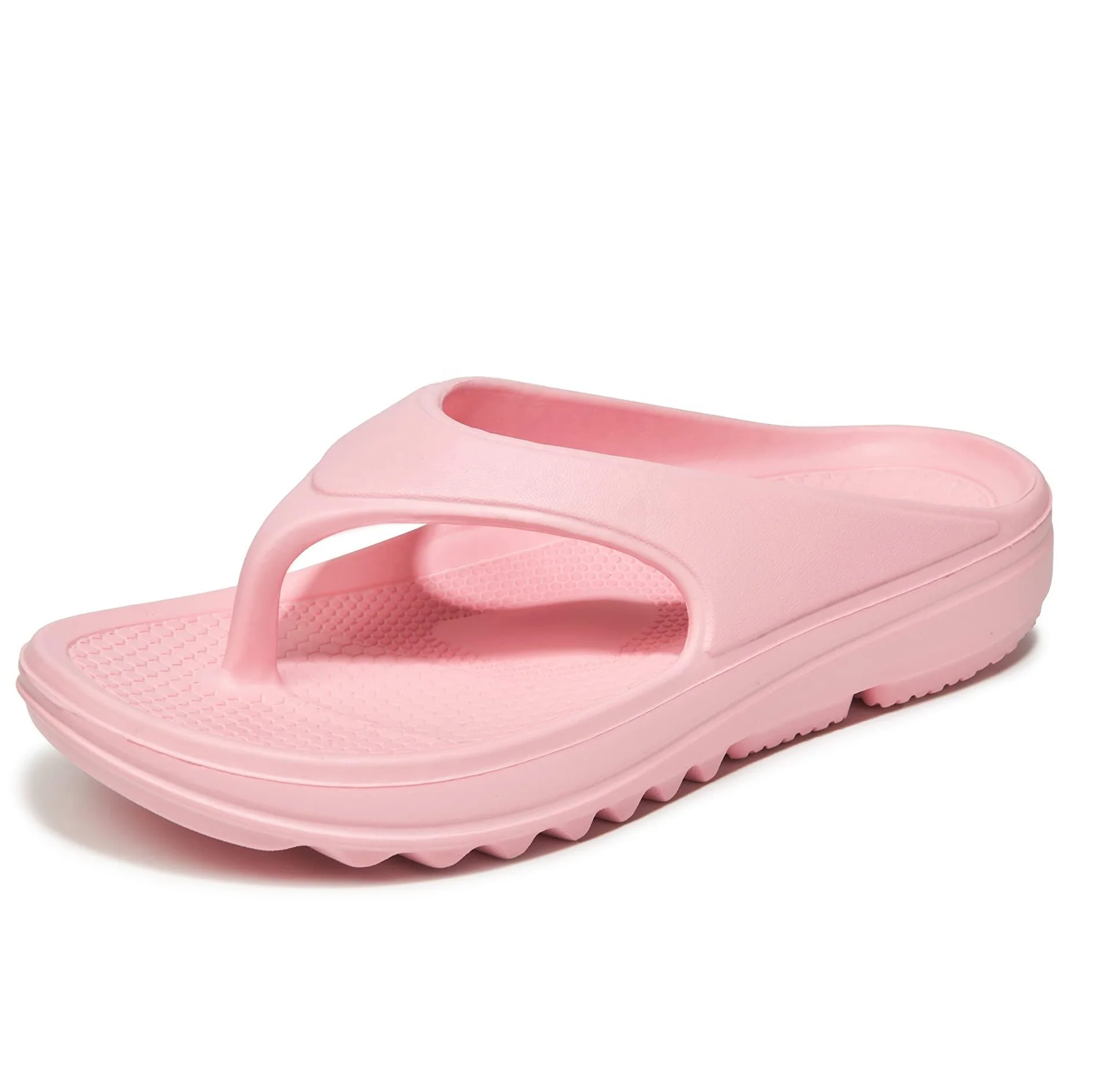 Flip Flops for Women, Orthotic Lightweight Beach Slides Sandals Anti Slip Shower Slippers with Ultra Soft Arch Support Non-Slip