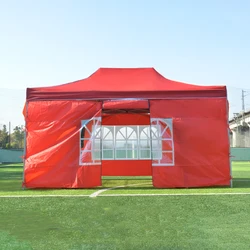 Cheap 3*6 Easy Up Folding Gazebo Tent Waterproof Big Trade Show Pop Up Tents With Window
