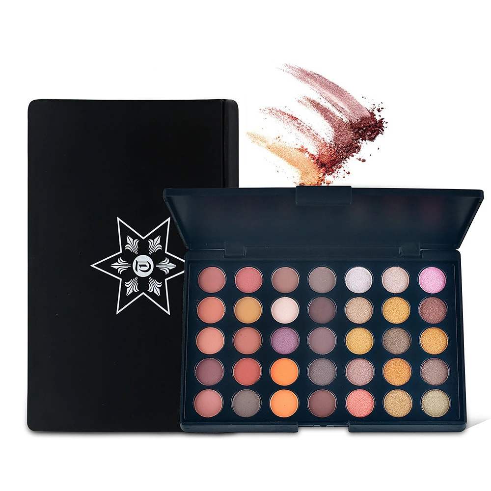 35 Color Eye Shadow Matte Pearl Naked Eye Shadow Box Smoky eye shadow multi-color tray paletas de sombras sombras de ojos
