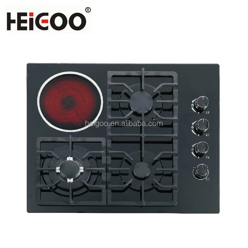 1 electric infrared ceramic vetro cooker 3 gas cooking stove