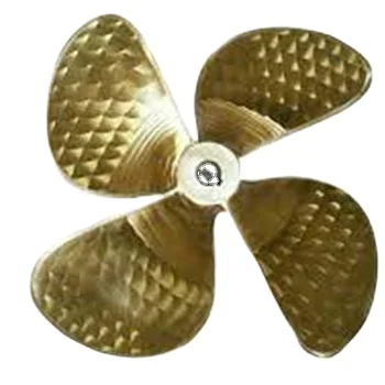 China Big-sized marine propeller with low price and high strength for sale Brass marine propeller for selling
