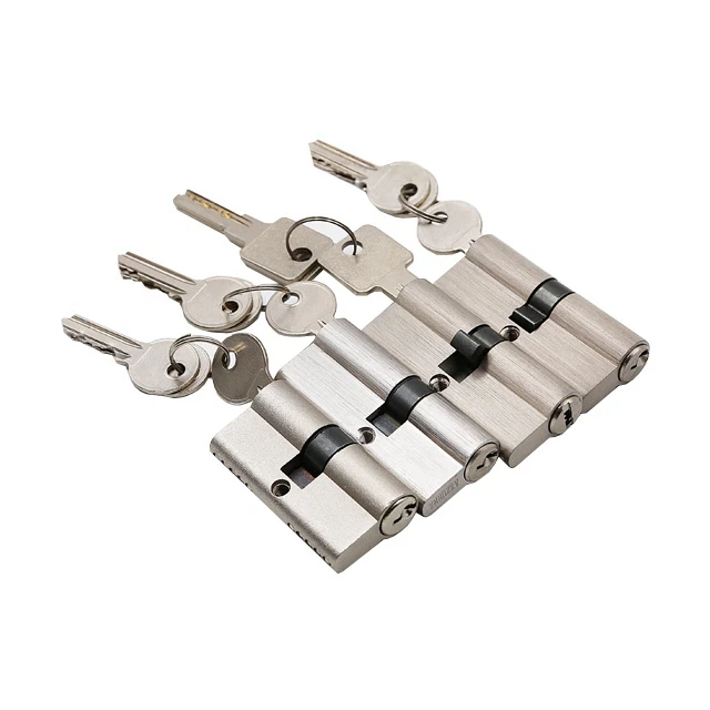 Brass High Quality Double Open U.s. Polished Brass Deadbolt New Key For Front Door Lock Cylinder