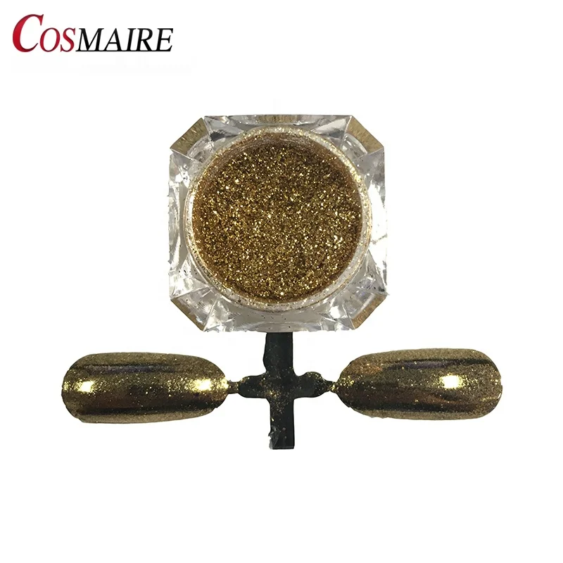 Wholesale Multicolor Nail Art Mirror Glitter Pigment Nail Powder