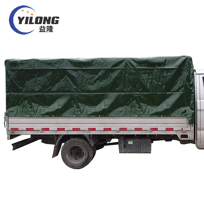 waterproof durable canvas steel frames fast unfolding dump truck folding open trailer canopy
