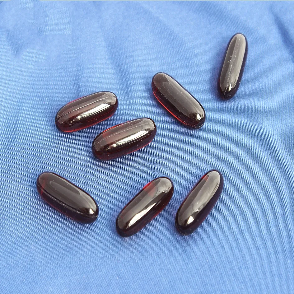 
China Factory Price Health Food High Grade Garlic Oil Softgel Capsule 