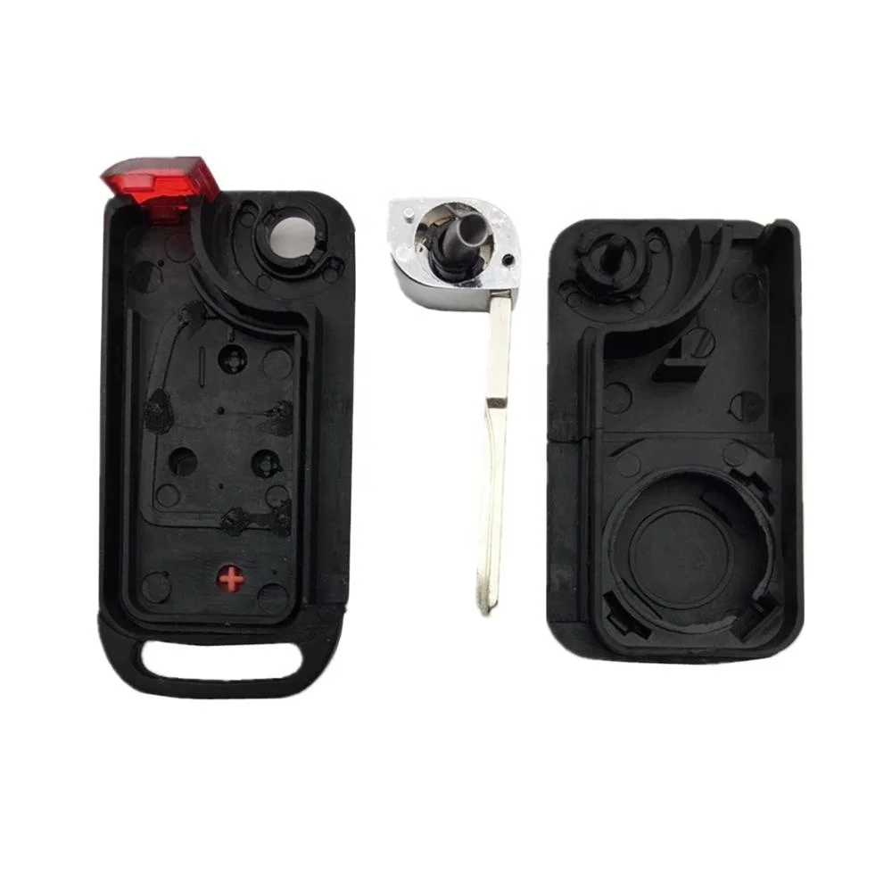 Flip Folding 2 + 1 3 Buttons Car Remote Smart Key Shell Case Fob For Mercedes Benz SLK E113 A C E S W168 W202 W203
