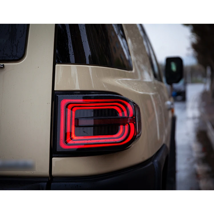 DKmotion wholesales factory manufacturer tail lamp For Toyota FJ Cruiser 2007-UP Led taillights car parts light accessories auto