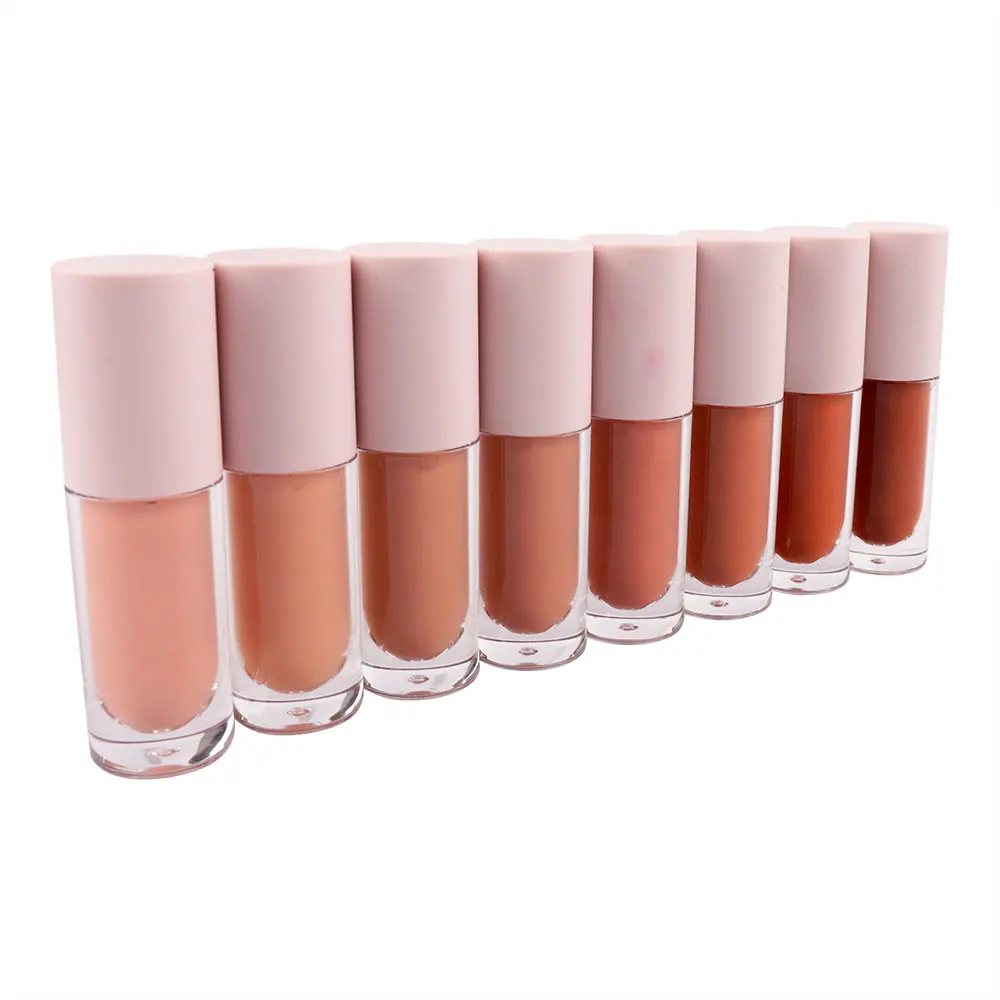 
Wholesale High Quality Matte Nude Liquid Lipstick Private Label Lip Gloss Waterproof Vegan Cosmetics 