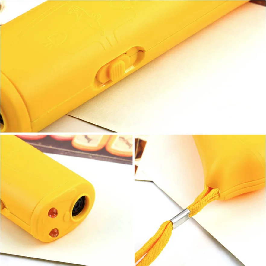 Anti Barking Stop Bark Handheld 3 In 1 Pet Dogs Led Flashlights Ultrasonic Dog Repeller And Trainer Device