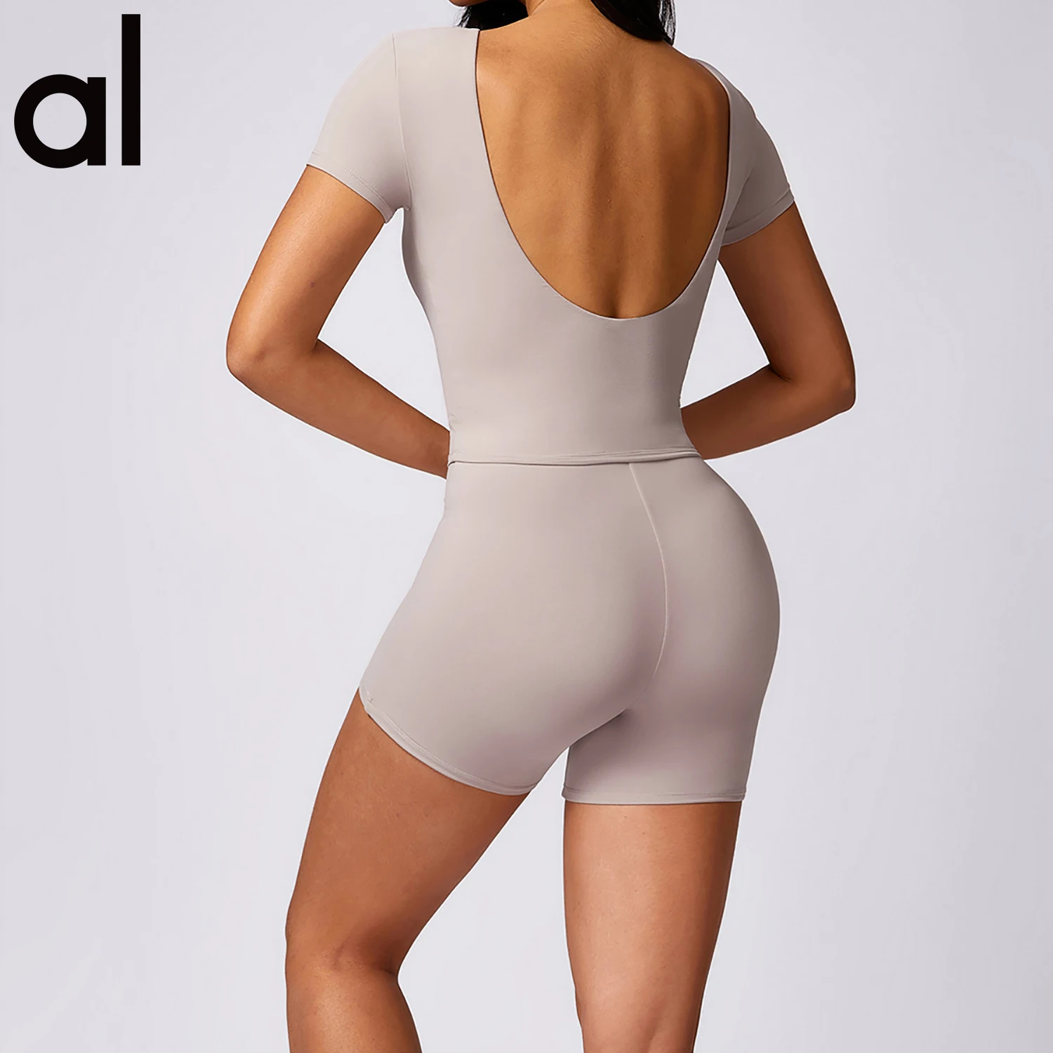 Wholesale High Quality Bodysuit Women Fitness Wear Athletic Workout Leggings AL O Yoga 2 Piece